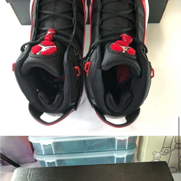 Men’s AirJordan 6 Rings men’s size 9.5?red sneakers - Picture 7 of 11